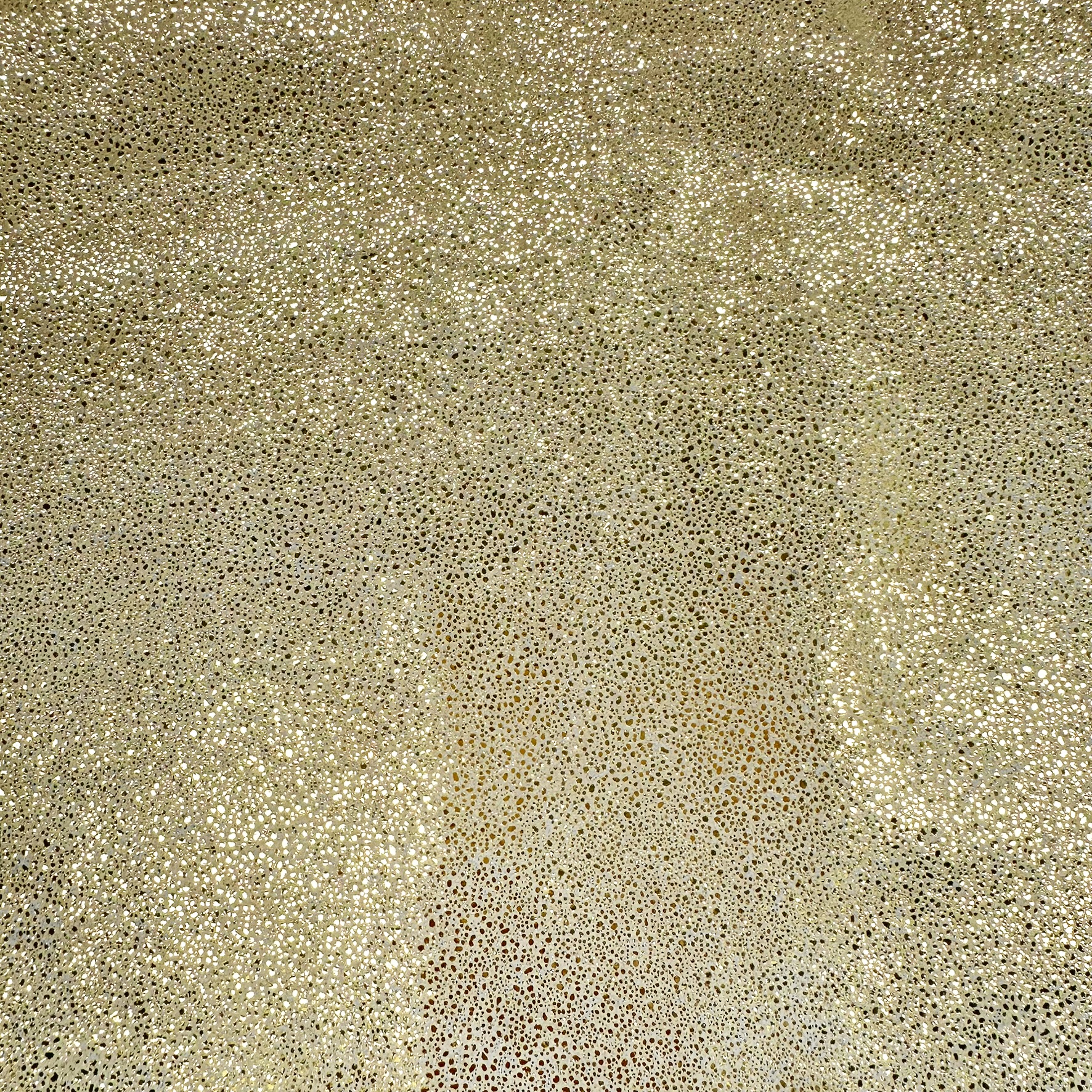 Schuh- & Taschenleder „Velours Gold Dust“ – Elegantes Rindleder mit Goldfolierung