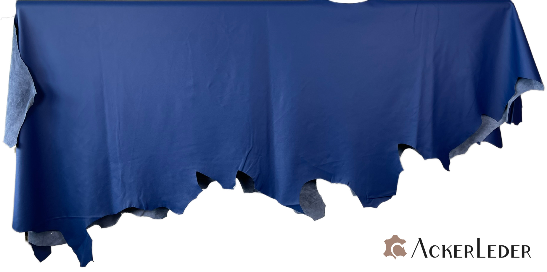 Lederhaut Rindleder Royal Blau weich mittlere Narbung 2206204 verschiedene Größen