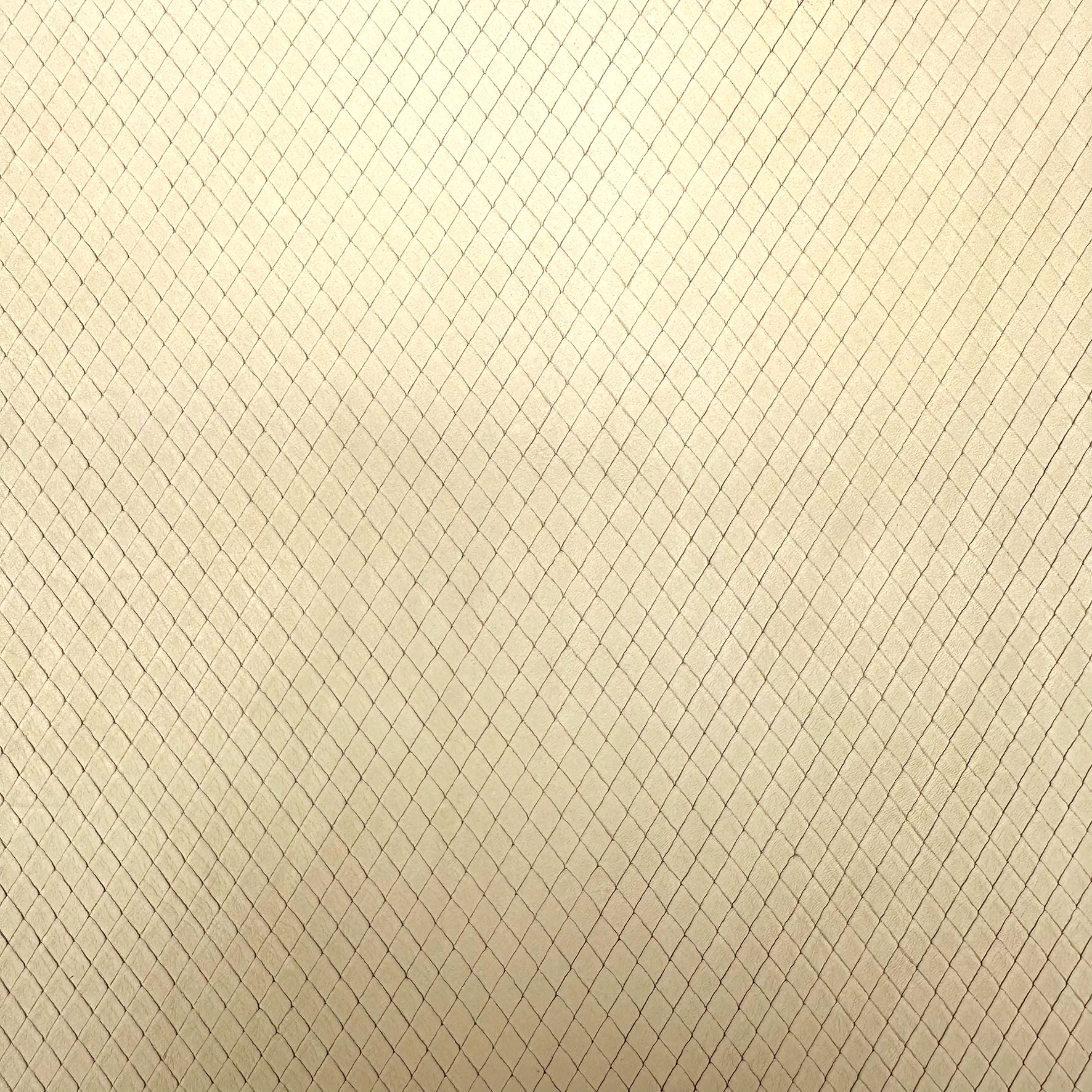 Schuh- & Taschenleder „Motion Diamond Ivory“ – Rindleder mit beweglicher Rautenstruktur