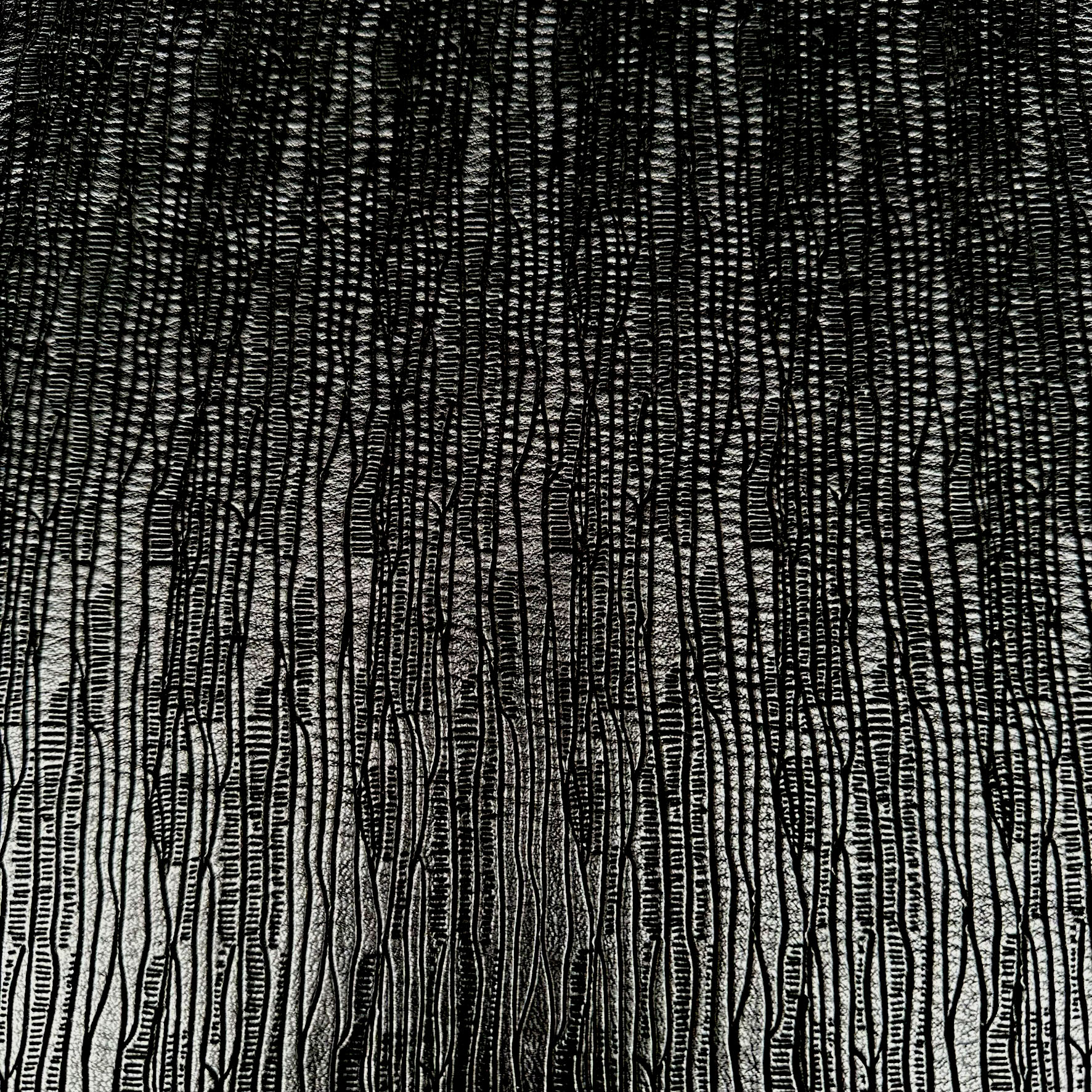 Schuh- & Taschenleder „Motion Lines Black“ – Rindleder mit dynamischer Strukturprägung