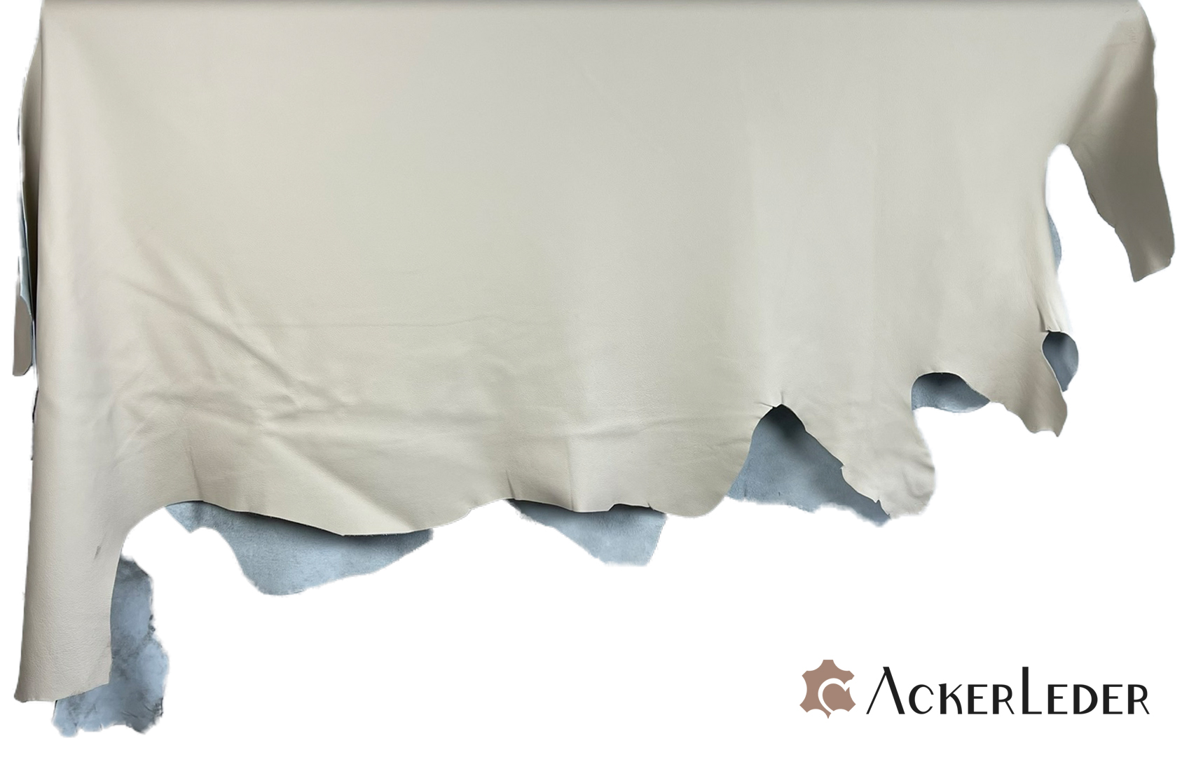 Lederhaut Rindleder Creme Beige grobe Narbung 2206110 verschiedene Größen