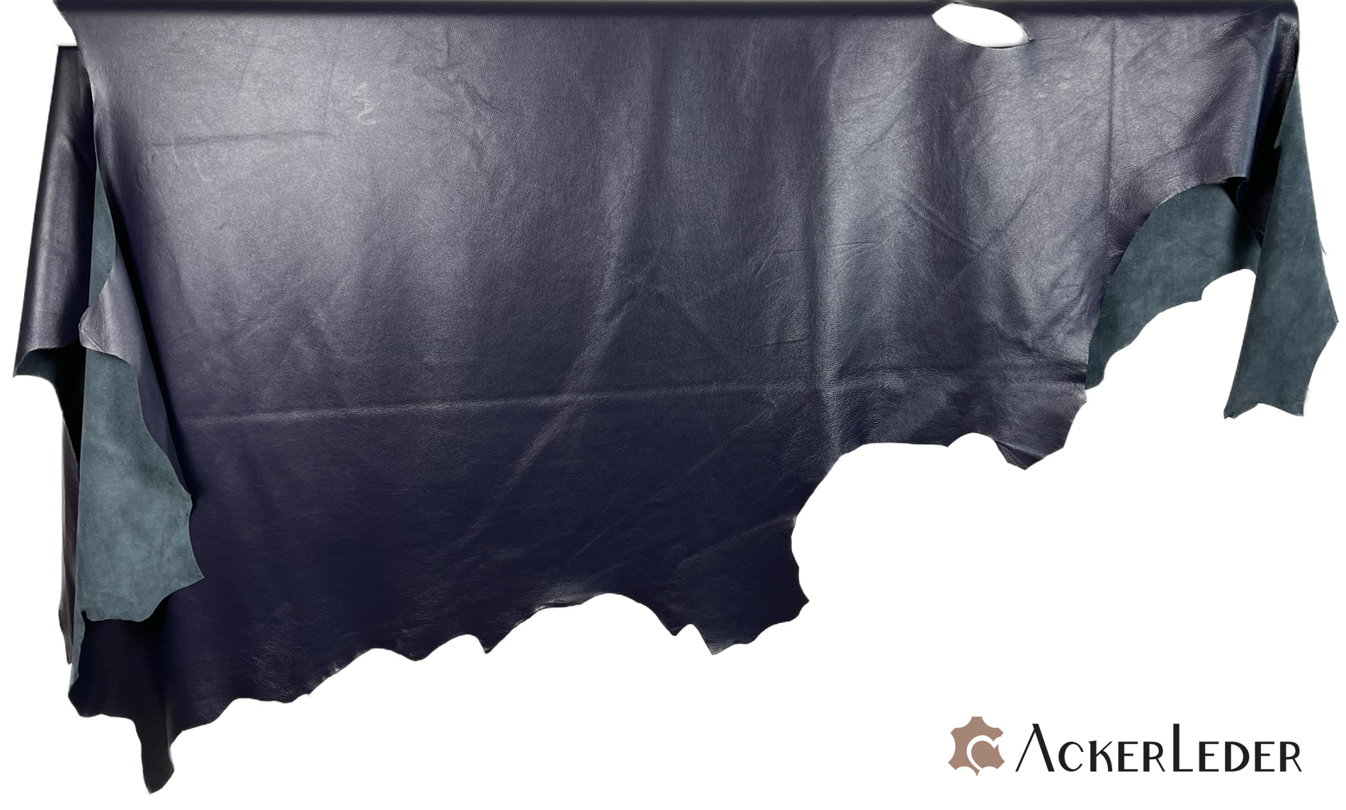 Lederhaut Rindleder Nachtblau Lila mittlere Narbung 2206108 verschiedene Größen